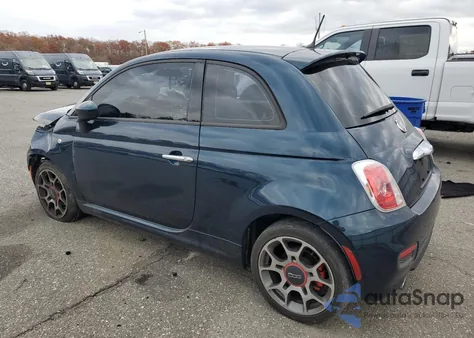 2015 Fiat 500 Sport из США, поврежденный, VIN 3C3CFFBR4FT638679